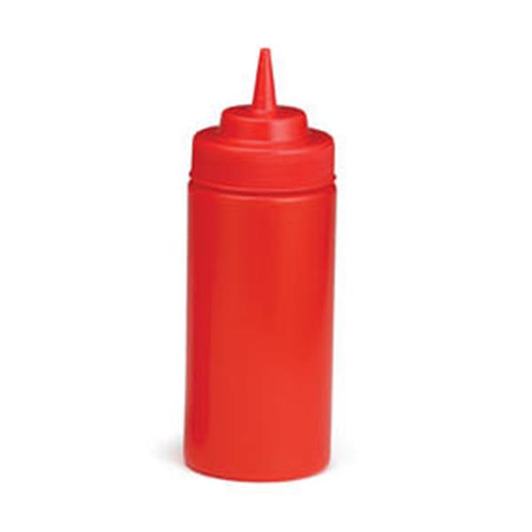 BOTELLA BIBERON SALSERA 236 ml. ROJO KETCHUP -TABLECRAFT-