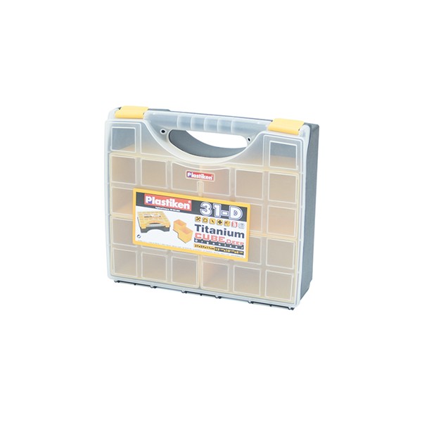 MALET&Iacute;N ORGANIZADOR -CUBE TITANIUM 31-D - PLASTIKEN