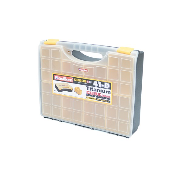 MALT&Iacute;N ORGANIZADOR -CUBE TITANIUM 41-D  -PLASTIKEN-