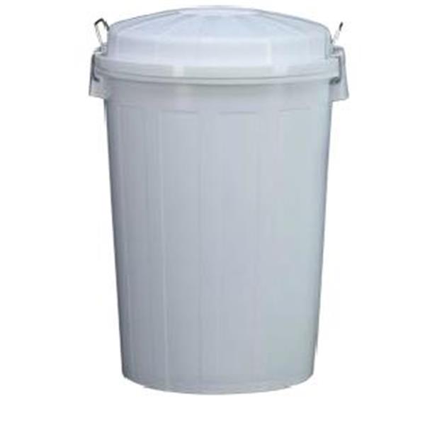 CUBO BARRE&Ntilde;O INDUSTRIAL 95 litros CON TAPA BLANCO