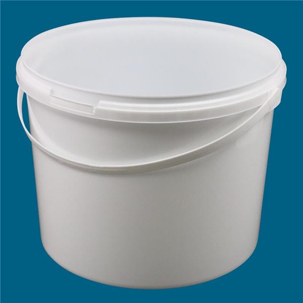 CUBO TAPA HERM&Eacute;TICA BLANCA 10,7 L. TAPA PRECINTO D268P