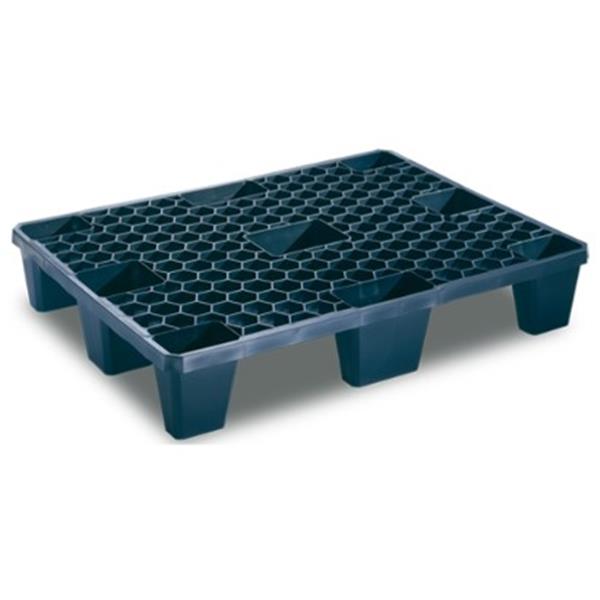 PALET DE PLASTICO ENCAJABLE RANURADO 800x600x140