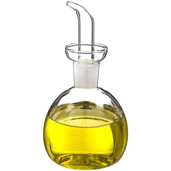 ACEITERA antigoteo REDONDA BOROSILICATO 500 ml. -H&H-