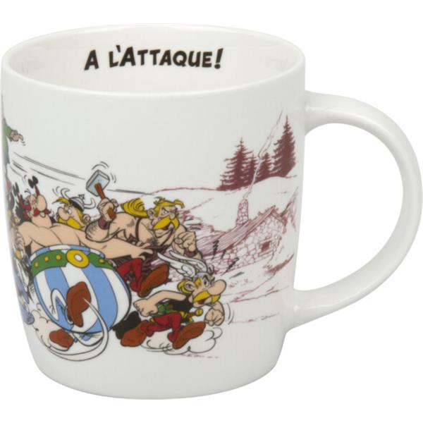 TAZA MUG porcelana "ASTERIX- A l'attaque!" -K&Ouml;NITZ-