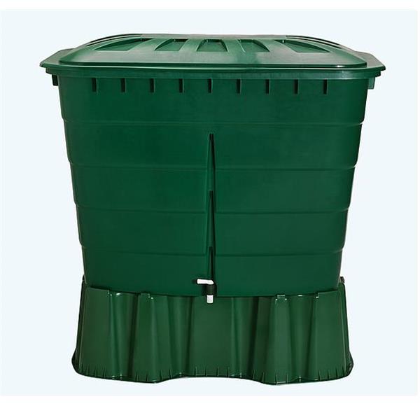 DEP&Oacute;SITO RECTANGULAR 520 litros VERDE AGUA DE LLUVIA GRAF