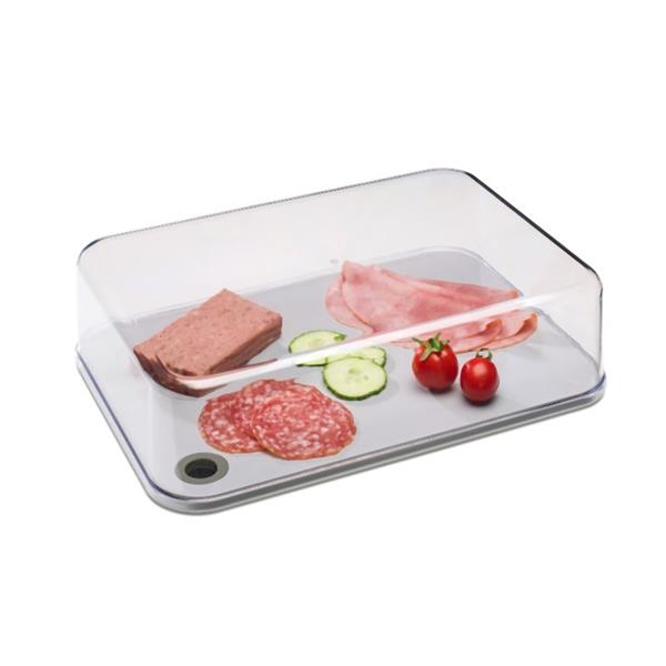 QUESERA más TABLA DE CORTAR EMBUTIDOS GRANDE -ROSTI MEPAL-