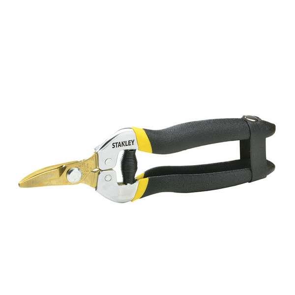 TIJERA PODAR RECOLECTORA ACCUS. PRO HOJA CURVA "HARVESTER" -STANLEY-