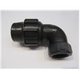 CODO ROSCA HEMBRA 3/4" x 25 mm ROSCADA para TUBO POLIETILENO