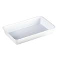 CUBETA NEVERA "L" 310x190x54 mm. BLANCA -DENOX-