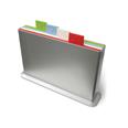 SET 4 TABLAS DE CORTAR "INDEX ADVANCE" PLATA JOSEPH & JOSEPH