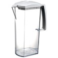 JARRA RECTANGULAR TRANSPARENTE 2 l. CON TAPA -ARAVEN-