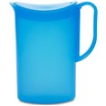 JARRA OVAL CON TAPA 1,5 l. azul "ROSTI"