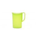 JARRA OVAL CON TAPA 1,5 l. verde "ROSTI"