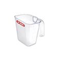 VASO LIBRADOR GRADUADO 60 cl. (0,6 l.)  policarbonato -ARAVEN-