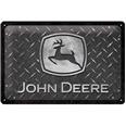 PLACA DE METAL 20 x 30 cm "JOHN DEERE" Nostalgic Art