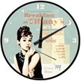 RELOJ COCINA "BREAKFAST AT TIFFANY'S BLUE"