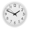 RELOJ PARED &Oslash; 20 cm. BLANCO
