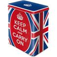 CAJA DE METAL L "KEEP CALM" N.A.