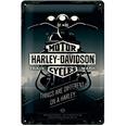 PLACA DE METAL 20 x 30 cm "HARLEY THINGS ARE DIFFERENT" Nostalgic Art