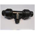 TÉ ROSCA MACHO 20 x 1/2"(20) x 20 mm  TUBO de PRESIÓN POLIETILENO RIEGO
